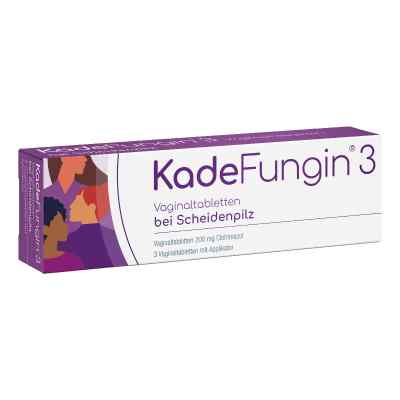 KadeFungin 3 bei Scheidenpilz 3 stk von DR. KADE Pharmazeutische Fabrik GmbH PZN 03767819