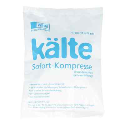 Kälte Sofort Kompresse 15x21cm 1 stk von WEPA Apothekenbedarf GmbH & Co KG PZN 04665340
