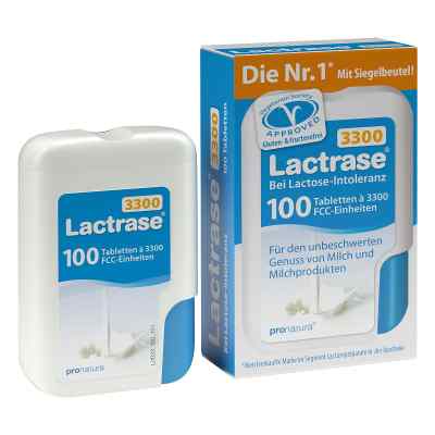 Lactrase 3.300 Fcc Tabletten im Klickspender 100 stk von Pro Natura Gesellschaft für gesunde Ernährung mbH PZN 09545215