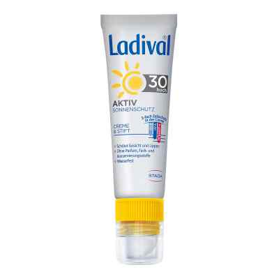 Ladival Aktiv Sonnenschutz für Gesicht und Lippen LSF30 1 Pck von STADA Consumer Health Deutschland GmbH PZN 09932136