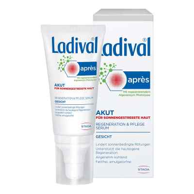 Ladival Akut Apres Beruhigungs-Serum für sonnengestresste Gesich 50 ml von STADA Consumer Health Deutschland GmbH PZN 13229773