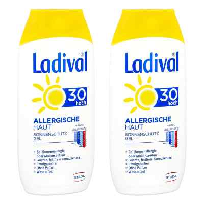 Ladival allergische Haut Sonnenschutz Gel LSF30 2x200 ml von STADA Consumer Health Deutschland GmbH PZN 08102774
