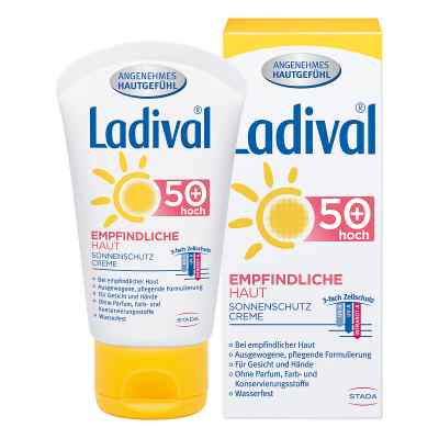 Ladival empfindliche Haut Creme Lsf 50+ 50 ml von STADA Consumer Health Deutschland GmbH PZN 16037525