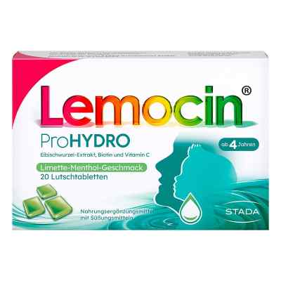 Lemocin Prohydro Lutschtabletten 20 stk von STADA Consumer Health Deutschland GmbH PZN 18436442