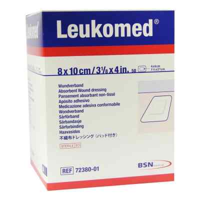 Leukomed Skin Sensitive Steril 8 x 10 cm 50 stk von BSN medical GmbH PZN 01050715