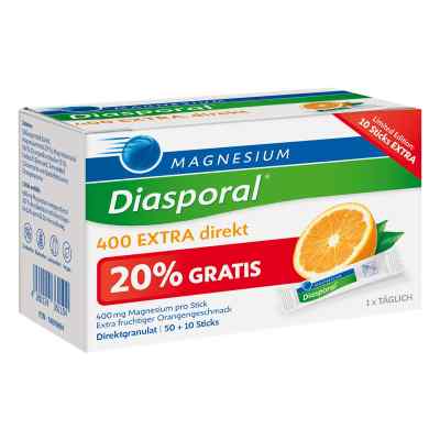 Magnesium Diasporal 400 Extra direkt Granulat 60 stk von Protina Pharmazeutische GmbH PZN 18890684
