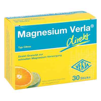 Magnesium Verla direkt Granulat Citrus 30 stk von Verla-Pharm Arzneimittel GmbH & Co. KG PZN 06849268