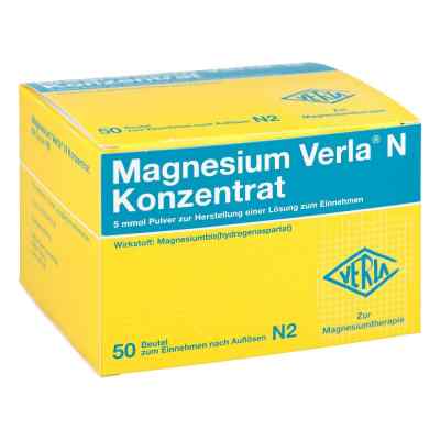Magnesium Verla N Konzentrat 50 stk von Verla-Pharm Arzneimittel GmbH & Co. KG PZN 03395418
