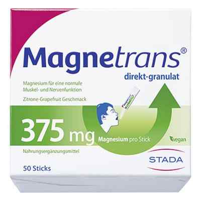 Magnetrans direkt 375mg Magnesium Granulat 50 stk von STADA Consumer Health Deutschland GmbH PZN 07758295
