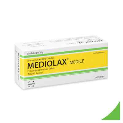 Mediolax bei Verstopfungsbeschwerden 50 stk von MEDICE Arzneimittel Pütter GmbH&Co.KG PZN 07774041