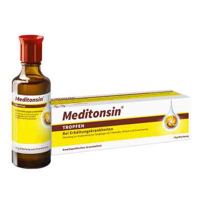 Meditonsin Tropfen bei ersten Anzeichen einer Erkältung 70 g von MEDICE Arzneimittel Pütter GmbH&Co.KG PZN 10192727