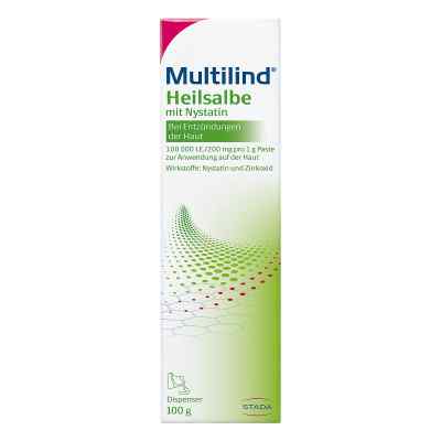 Multilind Wund- und Heilsalbe mit Nystatin und Zinkoxid 100 g von STADA Consumer Health Deutschland GmbH PZN 03737646