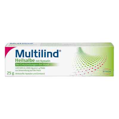 Multilind Wund- und Heilsalbe mit Nystatin und Zinkoxid 25 g von STADA Consumer Health Deutschland GmbH PZN 03737422