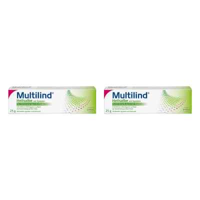 Multilind Wund- und Heilsalbe mit Nystatin und Zinkoxid 2x25 g von STADA Consumer Health Deutschland GmbH PZN 08102250