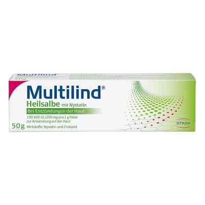 Multilind Wund- und Heilsalbe mit Nystatin und Zinkoxid 50 g von STADA Consumer Health Deutschland GmbH PZN 03737617
