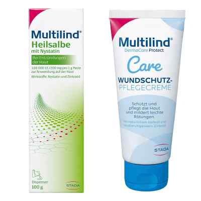 Multilind Wund- und Heilsalbe + Multilind Dermacare Protect Wund 100+200 g von STADA Consumer Health Deutschland GmbH PZN 08102770