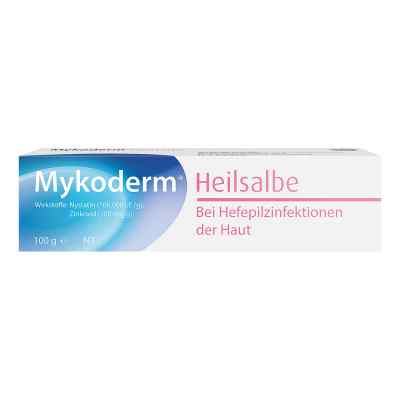 Mykoderm Heilsalbe Nystatin/Zinkoxid 100 g von Engelhard Arzneimittel GmbH & Co.KG PZN 01541382