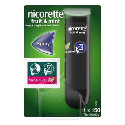 Nicorette fruit & mint Spray mit Nikotin zur Rauchentwöhnung 1 stk von Johnson & Johnson GmbH (OTC) PZN 18215126