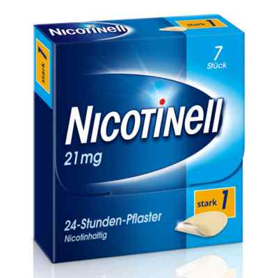 Nicotinell 21mg/24-Stunden-Nikotinpflaster, Stark (1) 7 stk von GlaxoSmithKline Consumer Healthcare PZN 03764560
