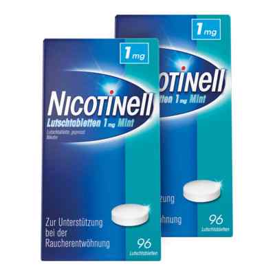 Nicotinell Lutschtabletten 1 mg Mint 2X96 stk von GlaxoSmithKline Consumer Healthcare PZN 15617456