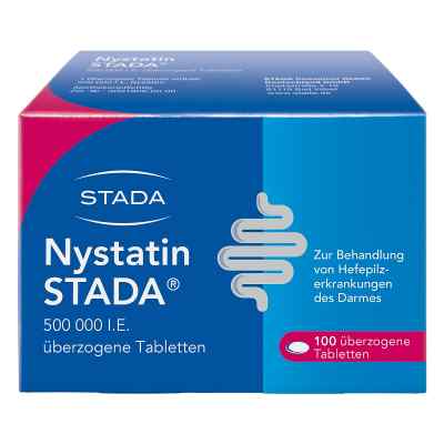 Nystatin STADA 500.000 I.E. überzogene Tabletten bei Pilzerkrank 100 stk von STADA Consumer Health Deutschland GmbH PZN 00892375