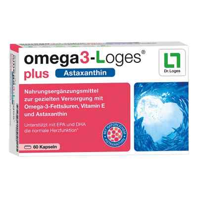 Omega3-loges plus Kapseln 60 stk von Dr. Loges + Co. GmbH PZN 13360042