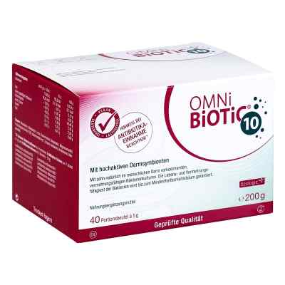 OMNi BiOTiC 10 - bei Antibiotika-Einnahme 40X5 g von INSTITUT ALLERGOSAN Deutschland (privat) GmbH PZN 13584830