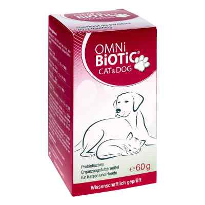 OMNi-BiOTiC® Cat & Dog Pulver 60 g von INSTITUT ALLERGOSAN Deutschland (privat) GmbH PZN 16034751