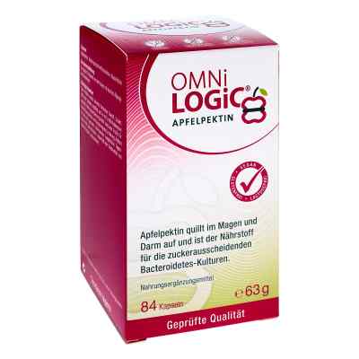 OMNi-LOGiC® Apfelpektin Kapseln 84 stk von INSTITUT ALLERGOSAN Deutschland (privat) GmbH PZN 11678679