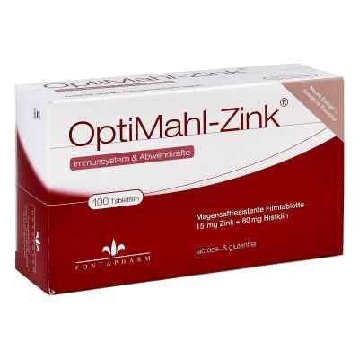 Optimahl Zink 15 mg Tabletten 100 stk von Fontapharm AG PZN 00993797