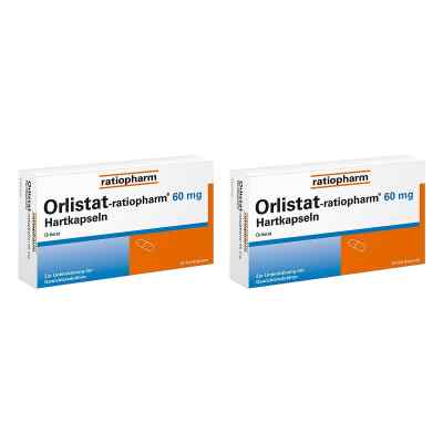 Orlistat-ratiopharm 60mg 2x84 stk von ratiopharm GmbH PZN 08102892