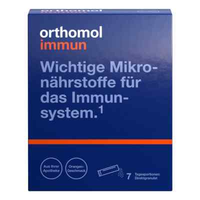 Orthomol Immun Direktgranulat Orange 7er-Packung 7 stk von Orthomol pharmazeutische Vertriebs GmbH PZN 07145977