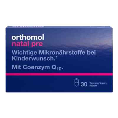 Orthomol Natal pre Kapseln 30er-Packung 30 stk von Orthomol pharmazeutische Vertriebs GmbH PZN 17206450
