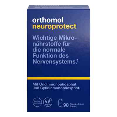 Orthomol Neuroprotect Kapseln 90 stk von Orthomol pharmazeutische Vertriebs GmbH PZN 18847228
