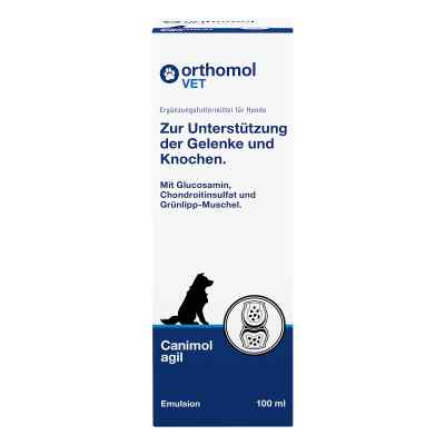 Orthomol Vet Canimol Agil Emulsion für Hunde 100 ml von Orthomol pharmazeutische Vertriebs GmbH PZN 18723130