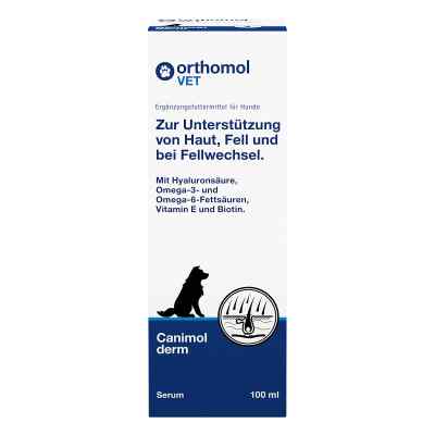Orthomol Vet Canimol Derm Serum für Hunde 100 ml von Orthomol pharmazeutische Vertriebs GmbH PZN 18723176