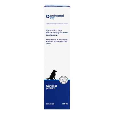 Orthomol Vet Canimol Prebiot Emulsion für Hunde 100 ml von Orthomol pharmazeutische Vertriebs GmbH PZN 18723118