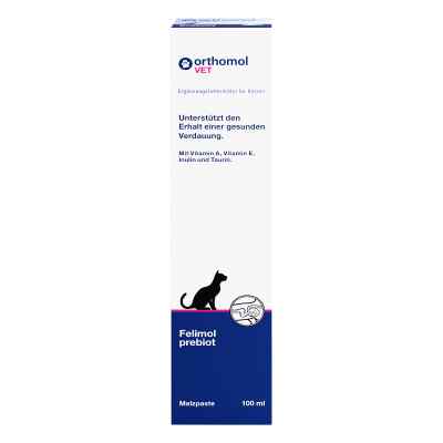 Orthomol Vet Felimol Prebiot Malzpaste für Katzen 100 ml von Orthomol pharmazeutische Vertriebs GmbH PZN 18723207