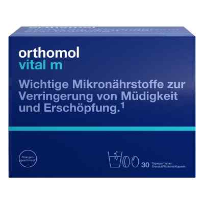 Orthomol Vital m Granulat/Tablette/Kapsel Orange 30er-Packung 1 stk von Orthomol pharmazeutische Vertriebs GmbH PZN 01319838