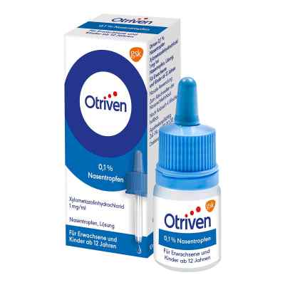 Otriven gegen Schnupfen 0,1 % Nasentropfen 10 ml von GlaxoSmithKline Consumer Healthcare PZN 00753691