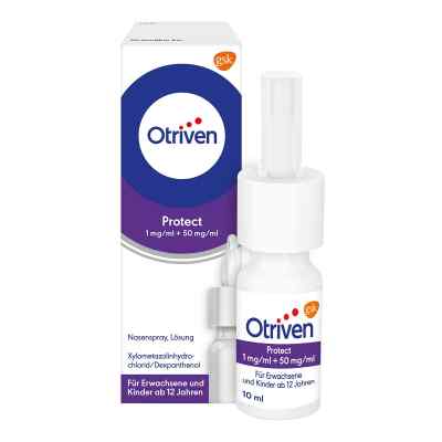 Otriven Protect Schnupfen Nasenspray (Dosierspray) 10 ml von GlaxoSmithKline Consumer Healthcare PZN 14287809
