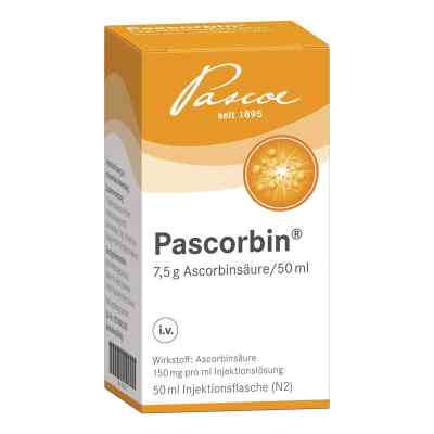 Pascorbin 7,5 g Ascorbinsäure/50ml Inj.-Lösung 50 ml von Pascoe pharmazeutische Präparate GmbH PZN 00581310