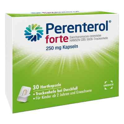 Perenterol forte 250mg 30 stk von MEDICE Arzneimittel Pütter GmbH&Co.KG PZN 07567371