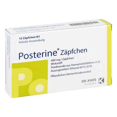 Posterine 10 stk von DR. KADE Pharmazeutische Fabrik GmbH PZN 06876360