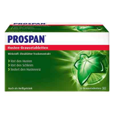 Prospan Husten-Brausetabletten 20 stk von Engelhard Arzneimittel GmbH & Co.KG PZN 04345575