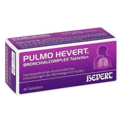 Pulmo Hevert Bronchialcomplex Tabletten 40 stk von Hevert-Arzneimittel GmbH & Co. KG PZN 01213979