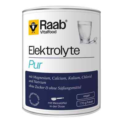 Raab Vitalfood Elektrolyte Pur Pulver 170 g von Raab Vitalfood GmbH PZN 19304398