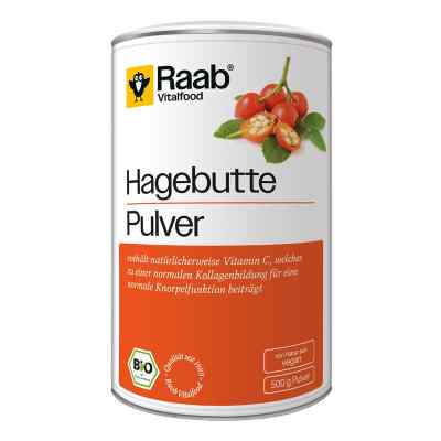 Raab Vitalfood Hagebutte Bio Pulver 500 g von Raab Vitalfood GmbH PZN 19304286