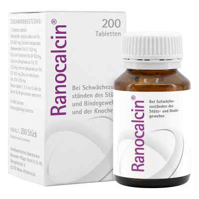 Ranocalcin Tabletten 200 stk von Homöopathisches Laboratorium Alexander Pflüger Gmb PZN 12521514