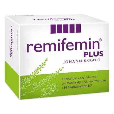 Remifemin plus Johanniskraut Filmtabletten 180 stk von MEDICE Arzneimittel Pütter GmbH&Co.KG PZN 16156069